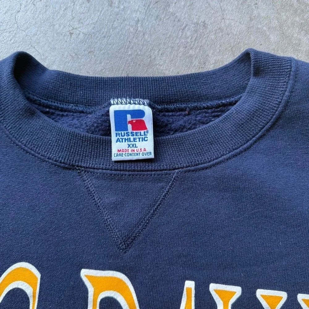 Vintage 90s UC Davis California College Spellout Campus Crewneck Sportswear
